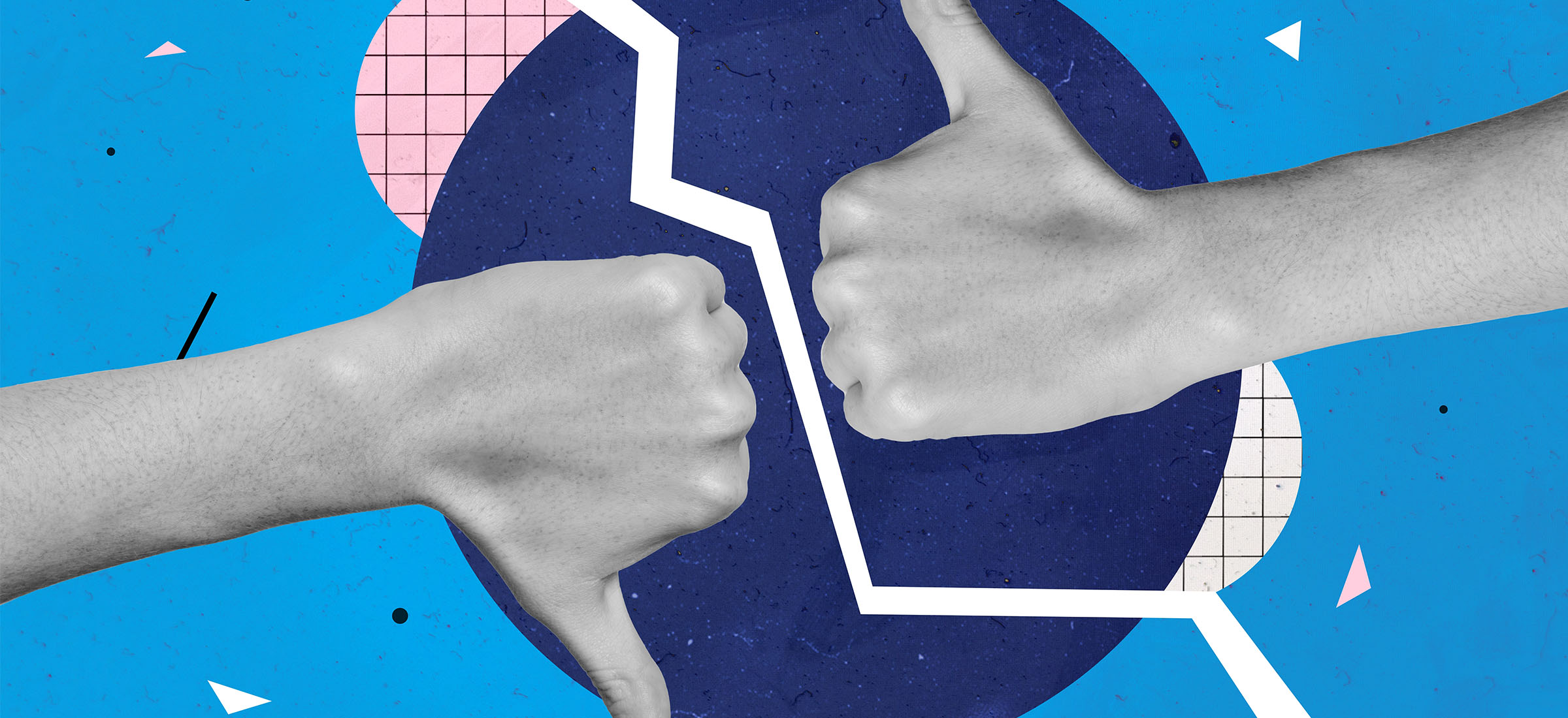 Facebook poprosi cię o podjęcie decyzji. W aplikacji i na stronie pojawia się komunikat