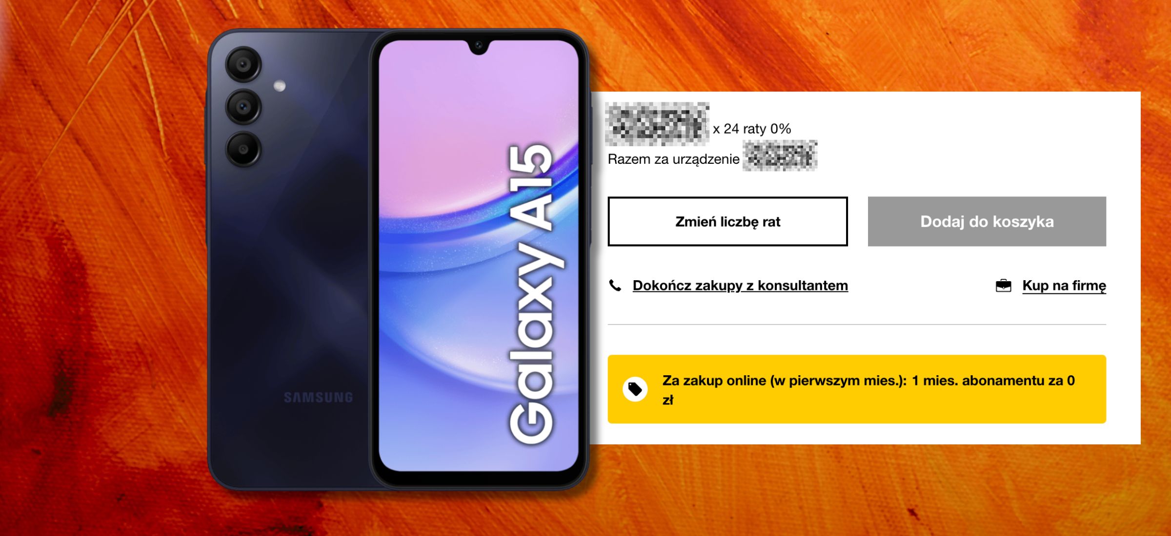 Orange zdradził cenę najnowszego taniego Samsunga. To będzie hit