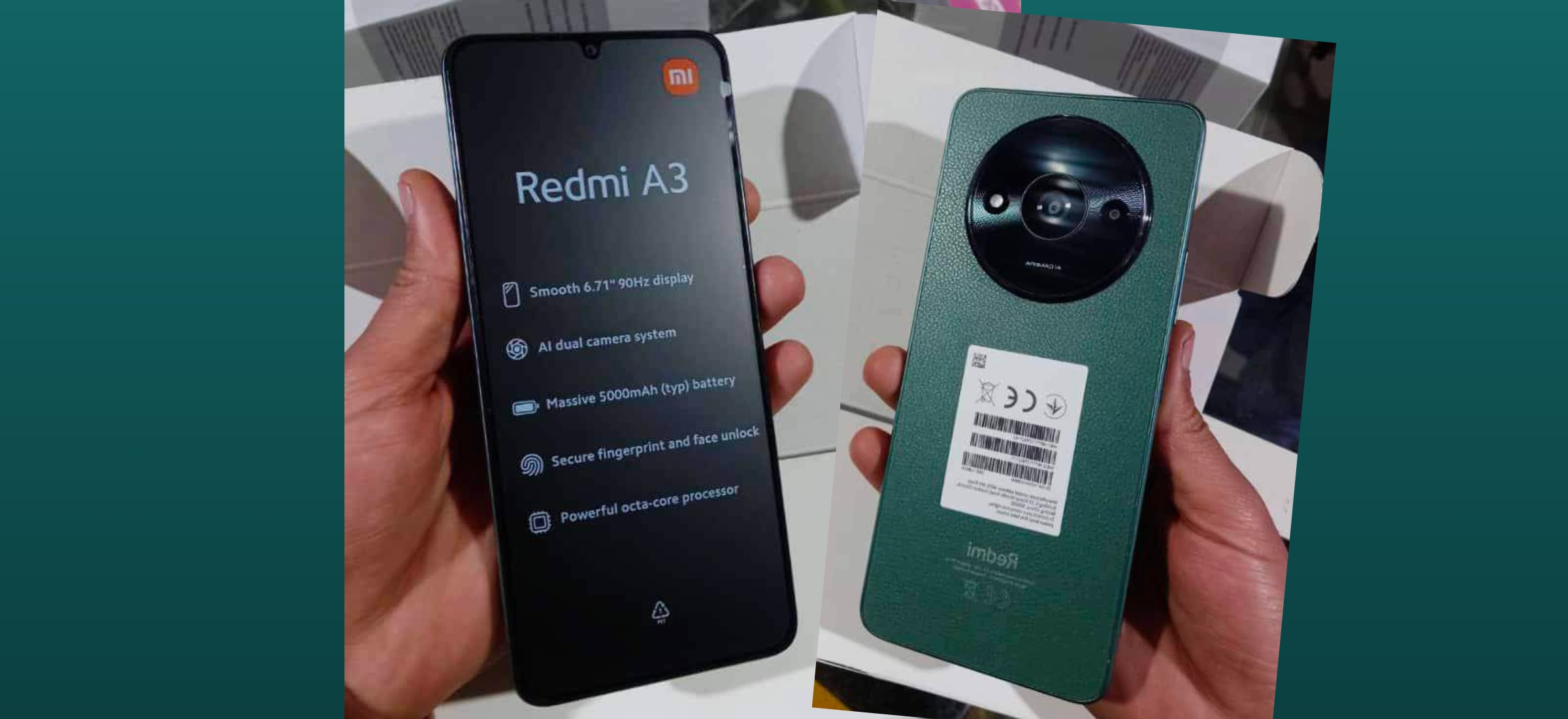 Xiaomi Redmi A3 wyciekł