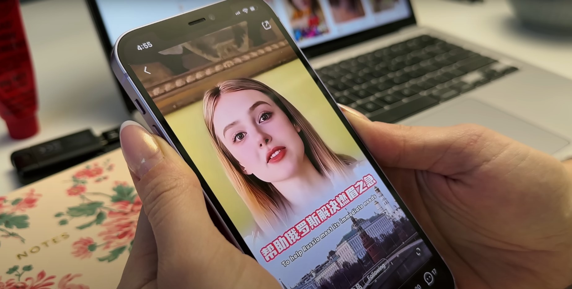 Szokująca kradzież tożsamości. Odkryła swojego klona sprzedającego rosyjskie towary w chińskim internecie