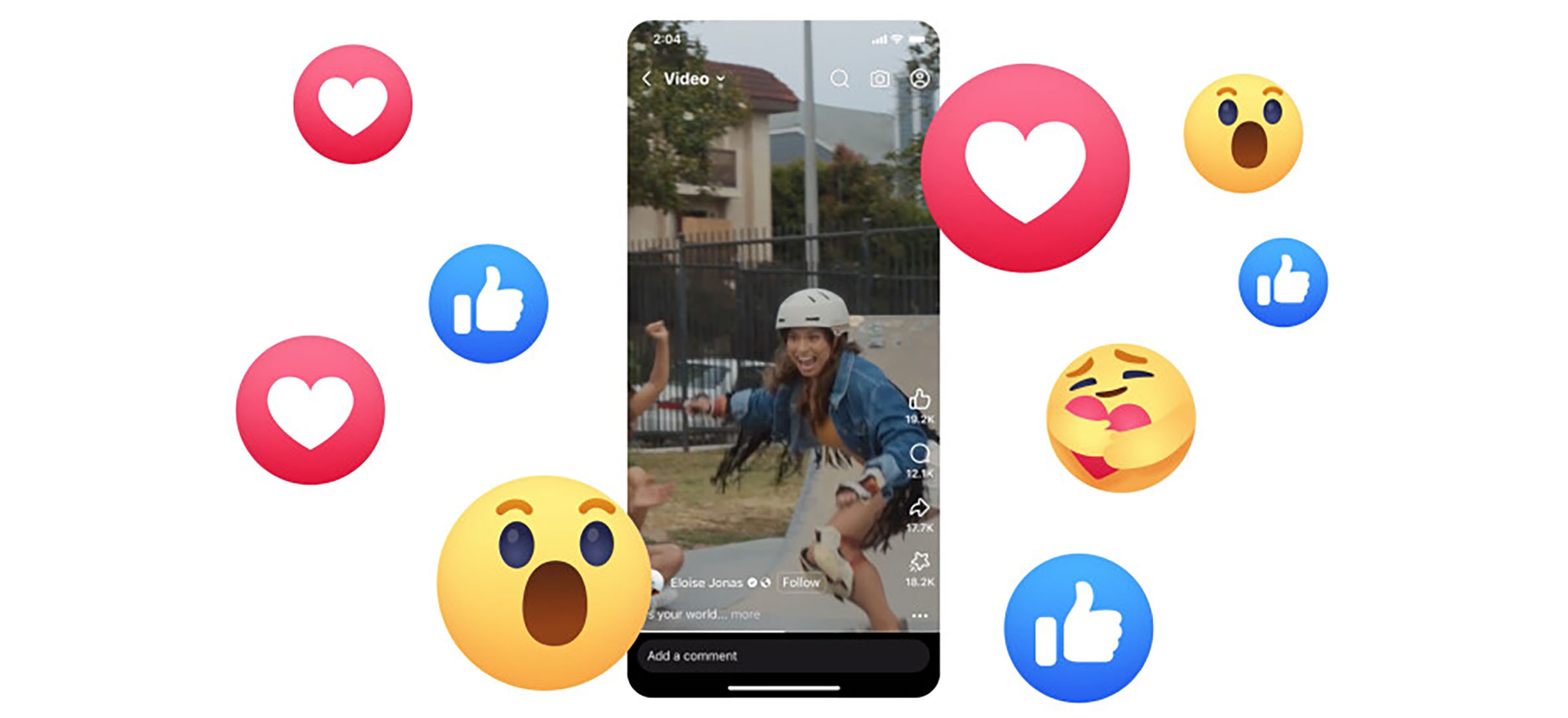 Facebook zmiany wideo