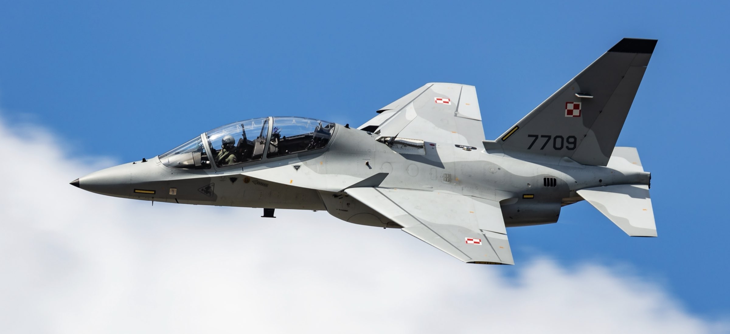 Rozbił się wojskowy odrzutowiec, pilot zginął na miejscu. Są nagrania z katastrofy