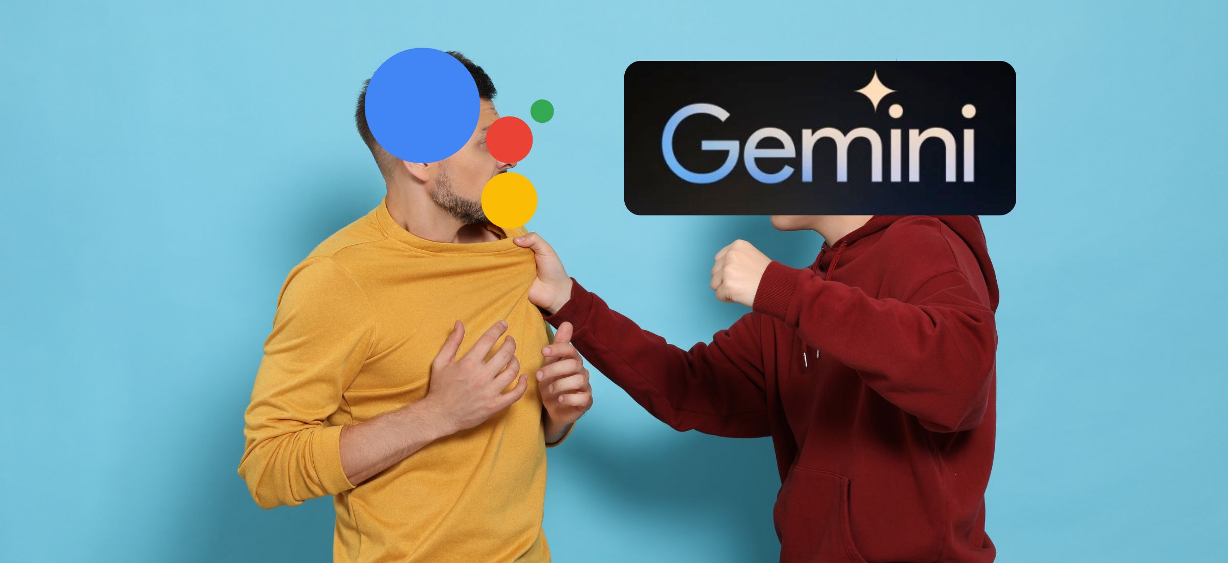 Gemini bierze Asystenta Google i mu mówi: to teraz ja będę asystentem. Dużo lepszym