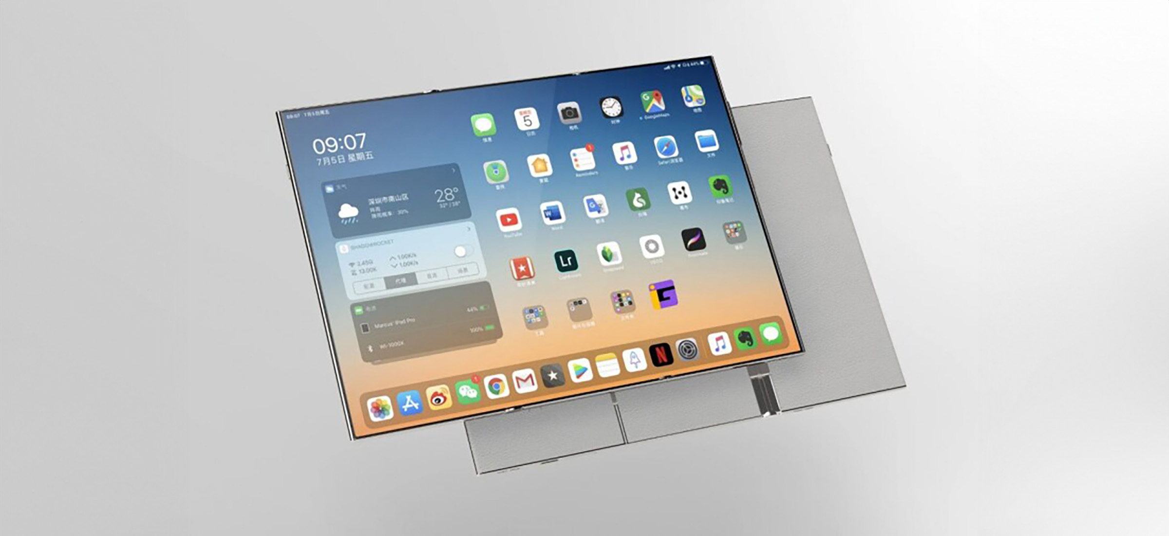 Podwójnie składany telefon Oppo