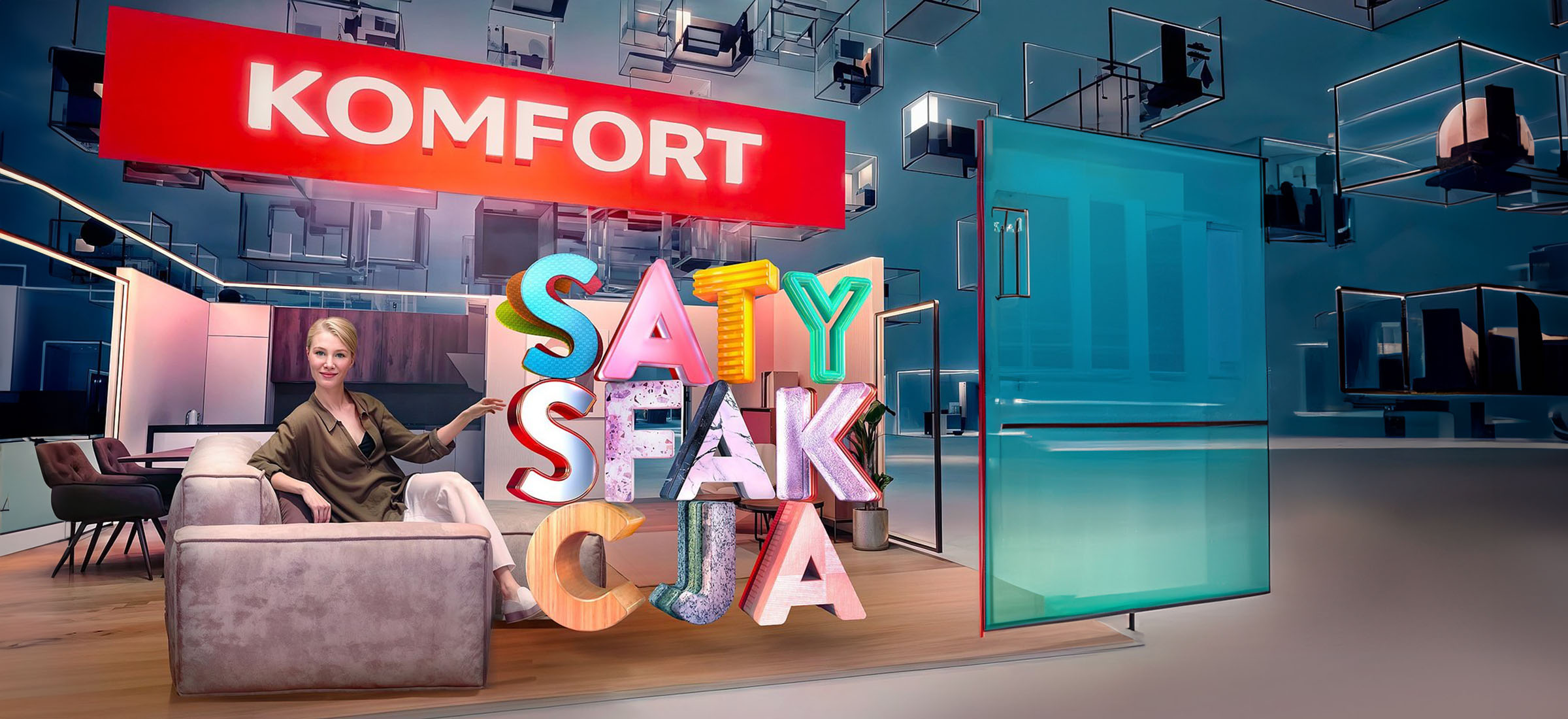 Komfort Satysfakcja reklamy
