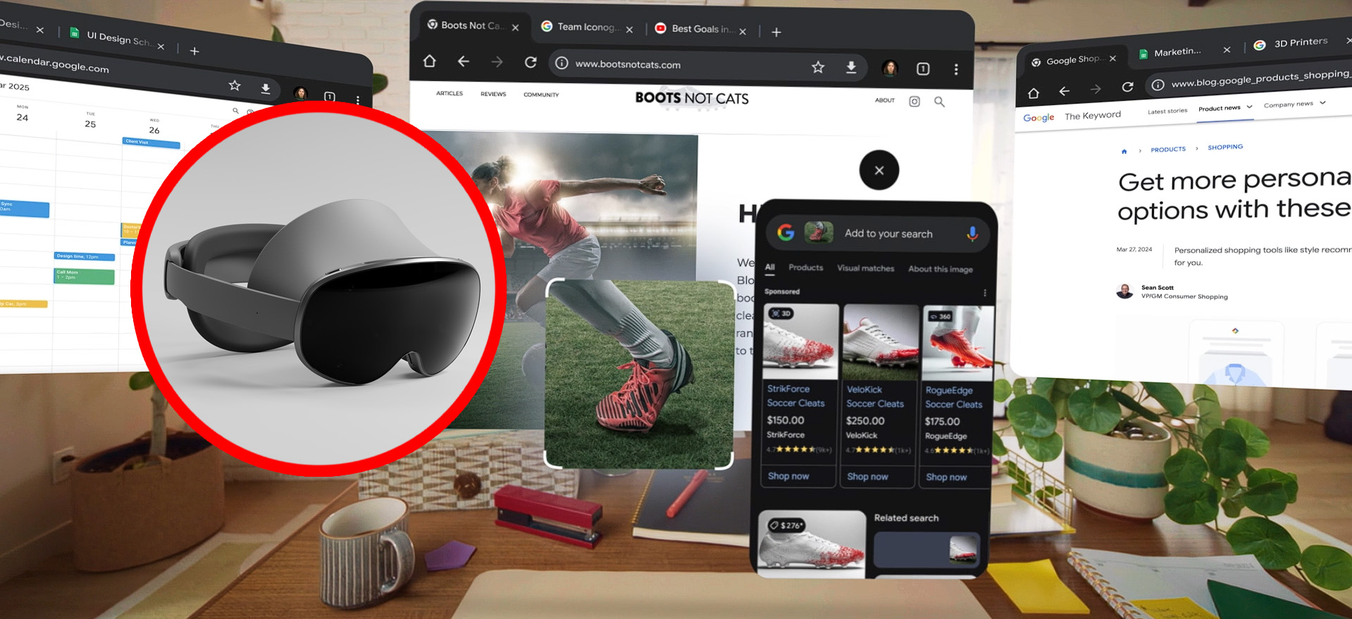 Google pokazał system, Samsung zrobi okulary. Apple Vision Pro ma konkurencję