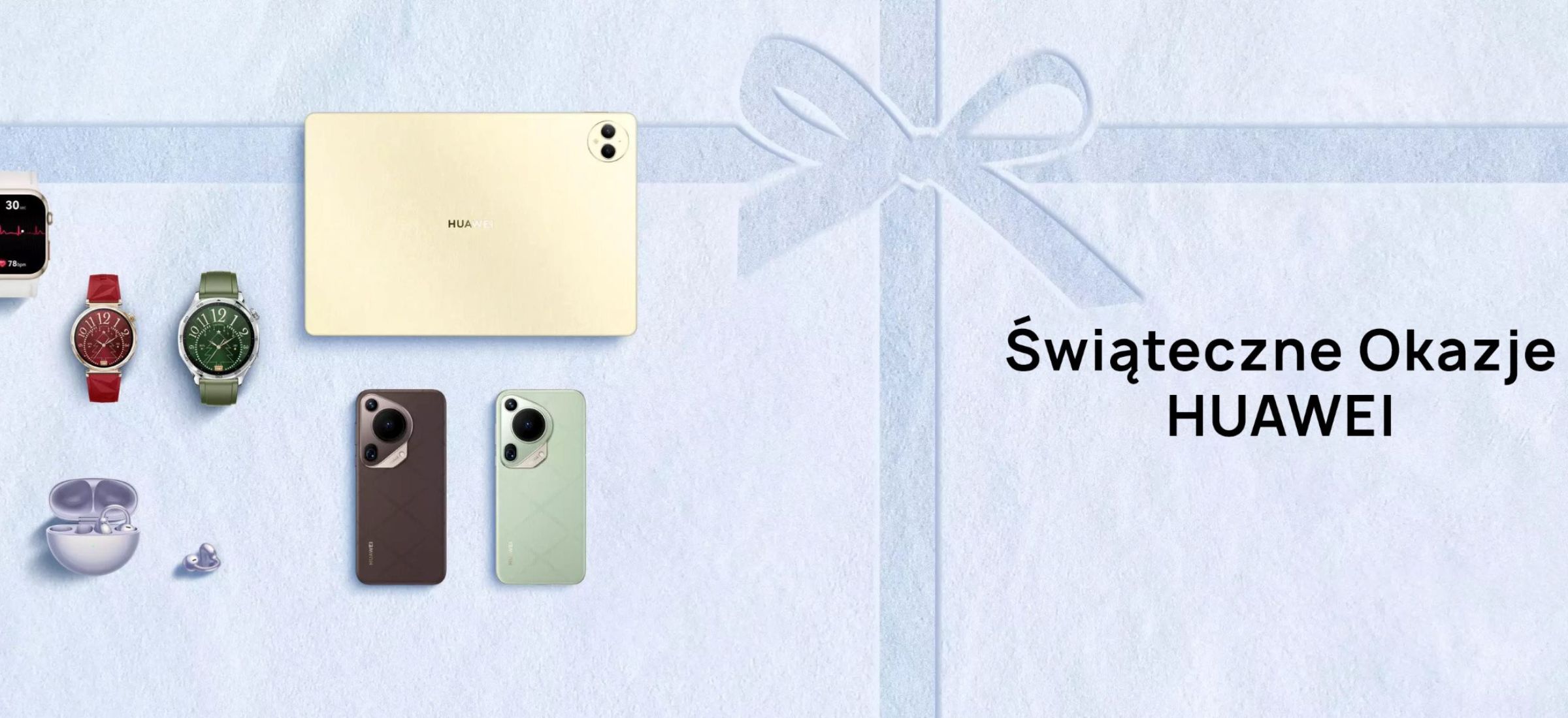 Huawei ma już święta i odpala promocje. Oto, na czym możesz zaoszczędzić