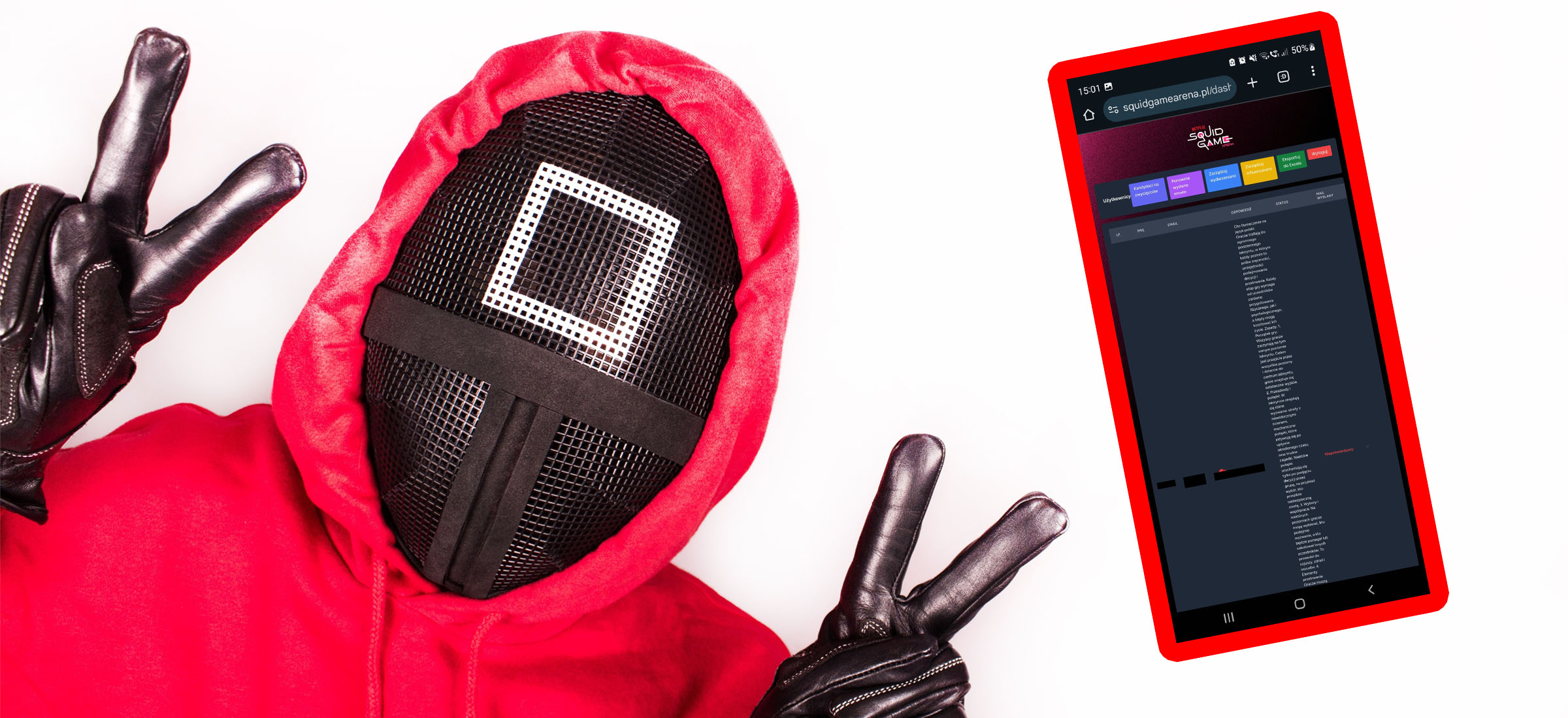 Potężny wyciek danych uczestników konkursu Netfliksa. Fani Squid Game powinni mieć się na baczności