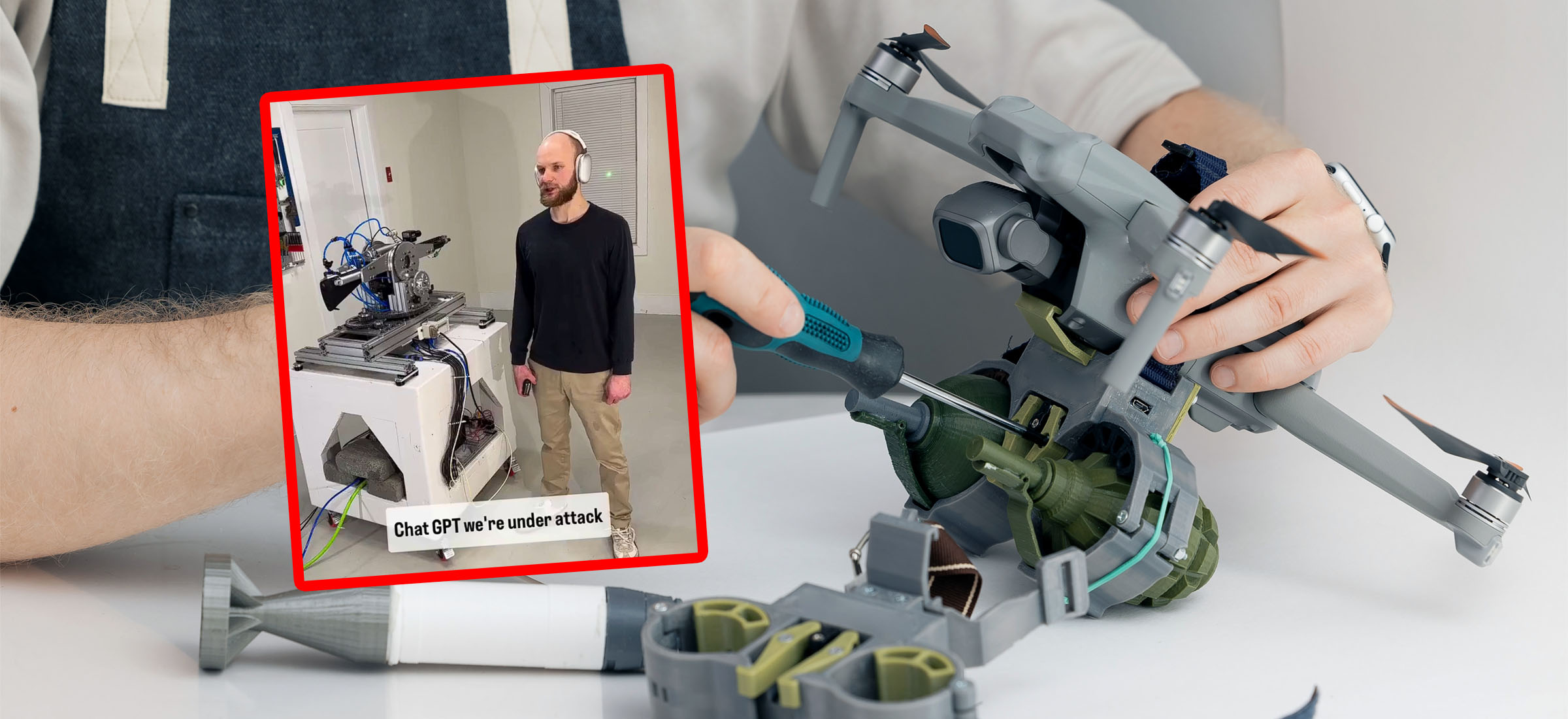 Siadł do ChataGPT i zbudował sterowaną głosowo broń. OpenAI zareagowało, ale to była bezradność