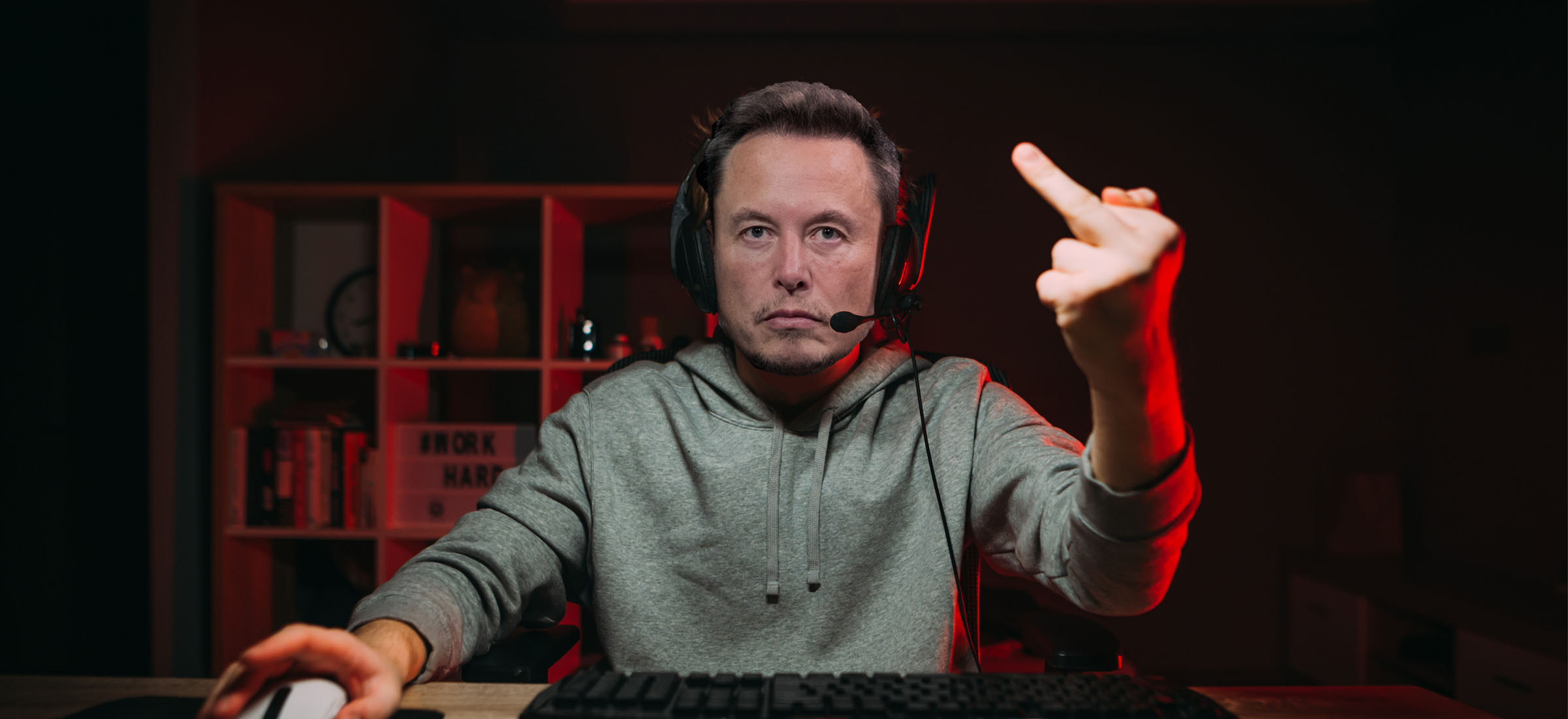 Elon Musk przyłapany na gorącym uczynku? Dalej robi z siebie błazna
