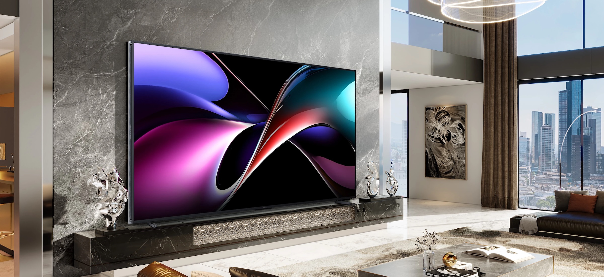 hisense 116ux smart tv ces 2024