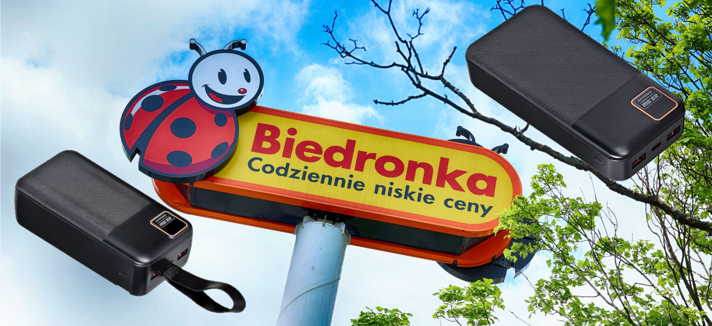 Biedronka ma świetną promocję. Dwa powerbanki do smartfona w cenie jednego