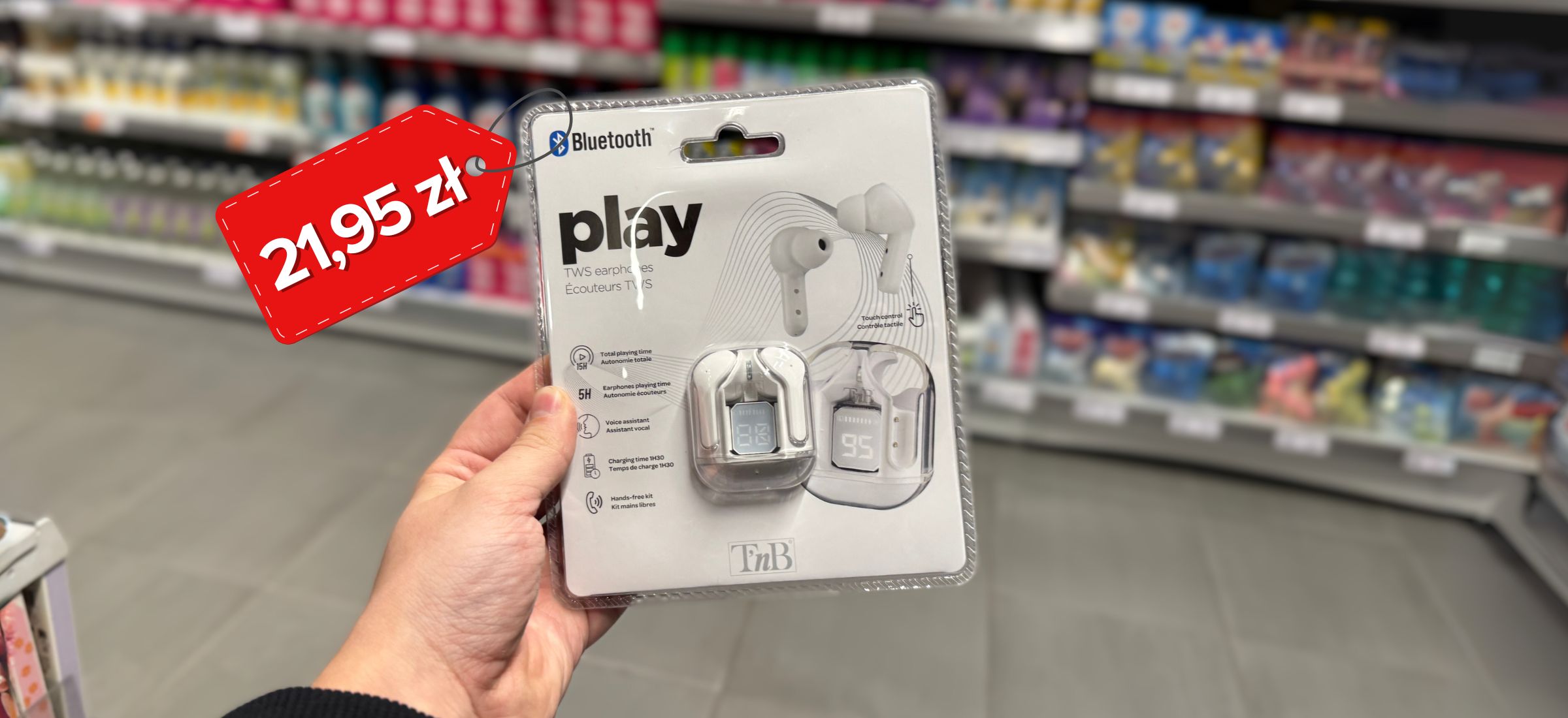 Kupiłem słuchawki bezprzewodowe z Action za 21,95 zł. Jak grają pchełki w cenie hamburgera?
