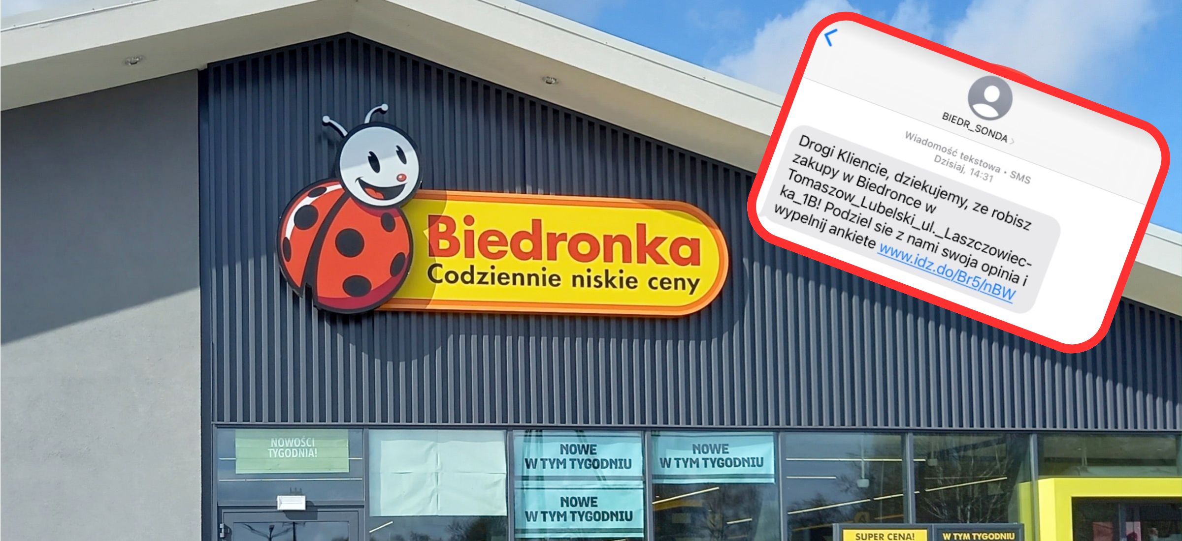 Biedronka wysyła do mnie podejrzane SMS-y. Coś dziwnego dzieje się z kartą Moja Biedronka