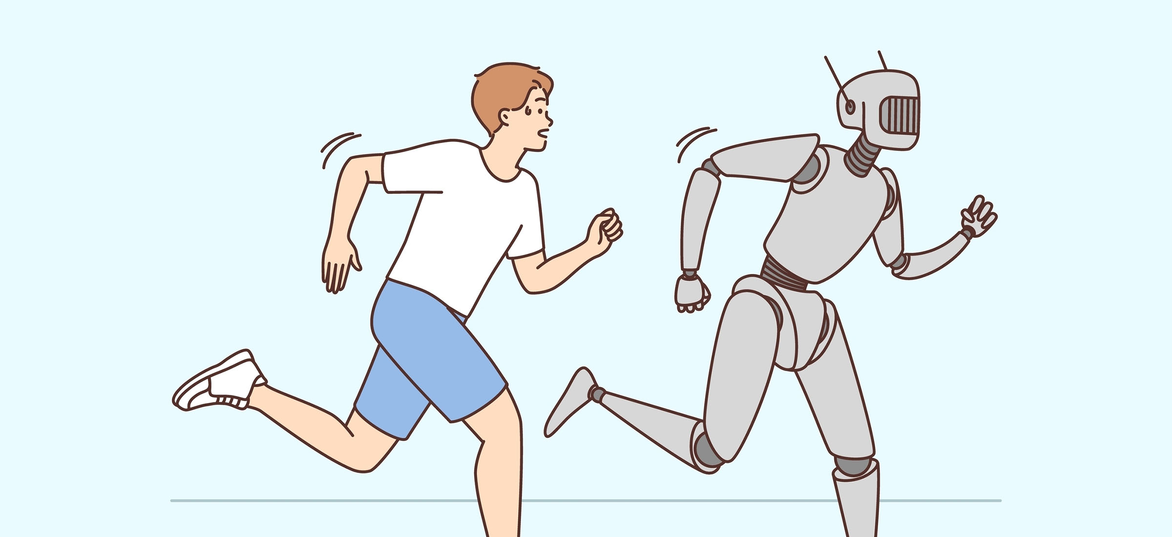 Roboty pobiegną razem z ludźmi. Pierwszy w historii taki półmaraton
