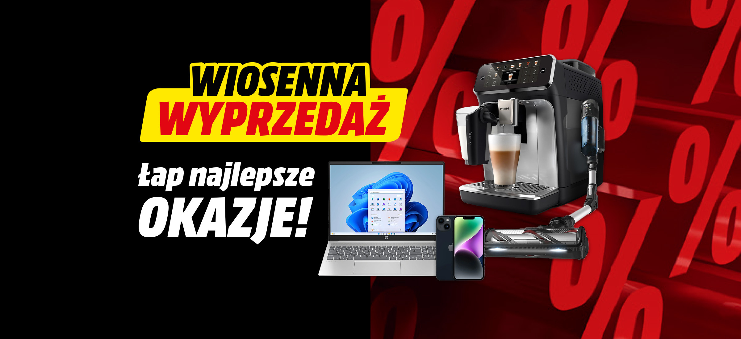 Idzie wiosna, a z nią wyprzedaż w Media Markt. Szkoda byłoby przegapić takie okazje