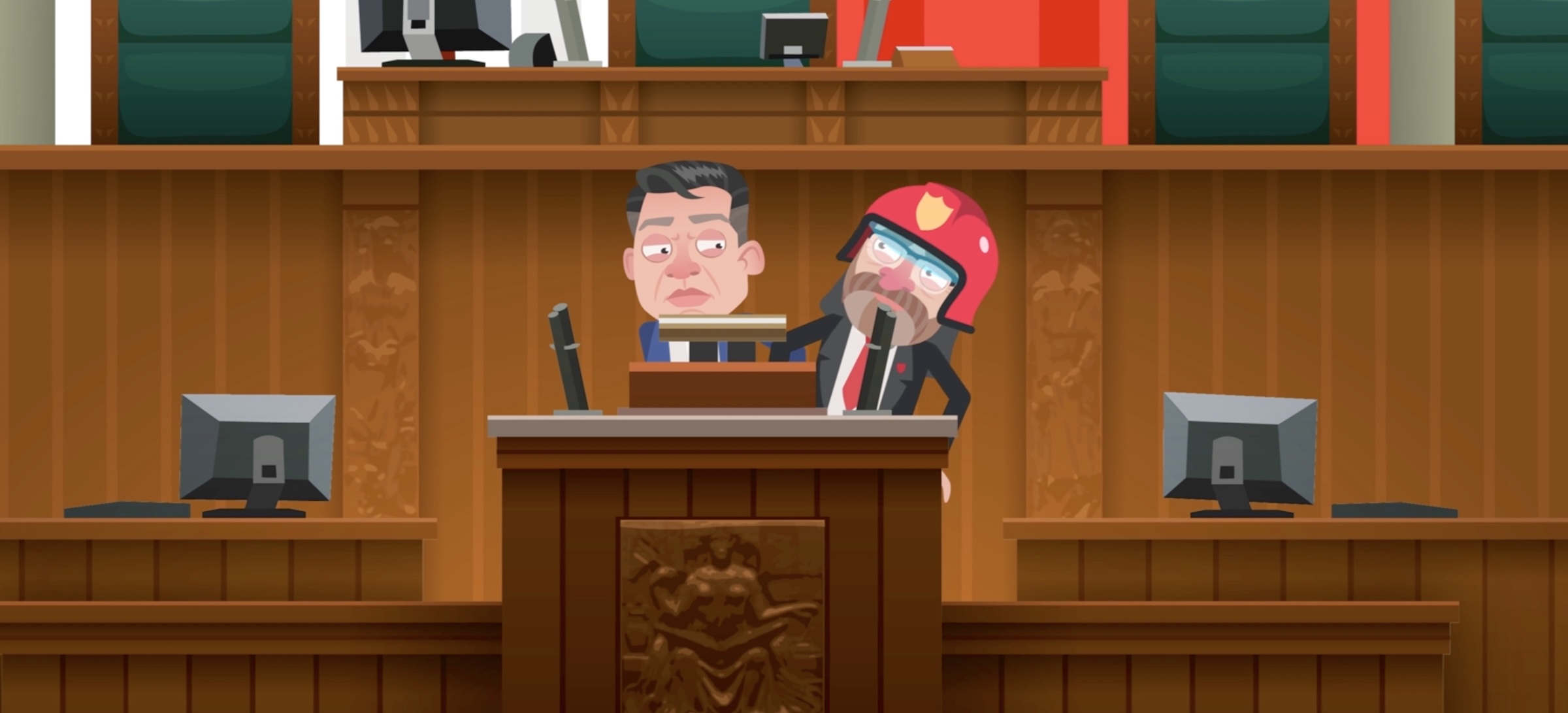Sejm the Game ma demo na Steam. Pobiłem Kosiniaka i widziałem papieża