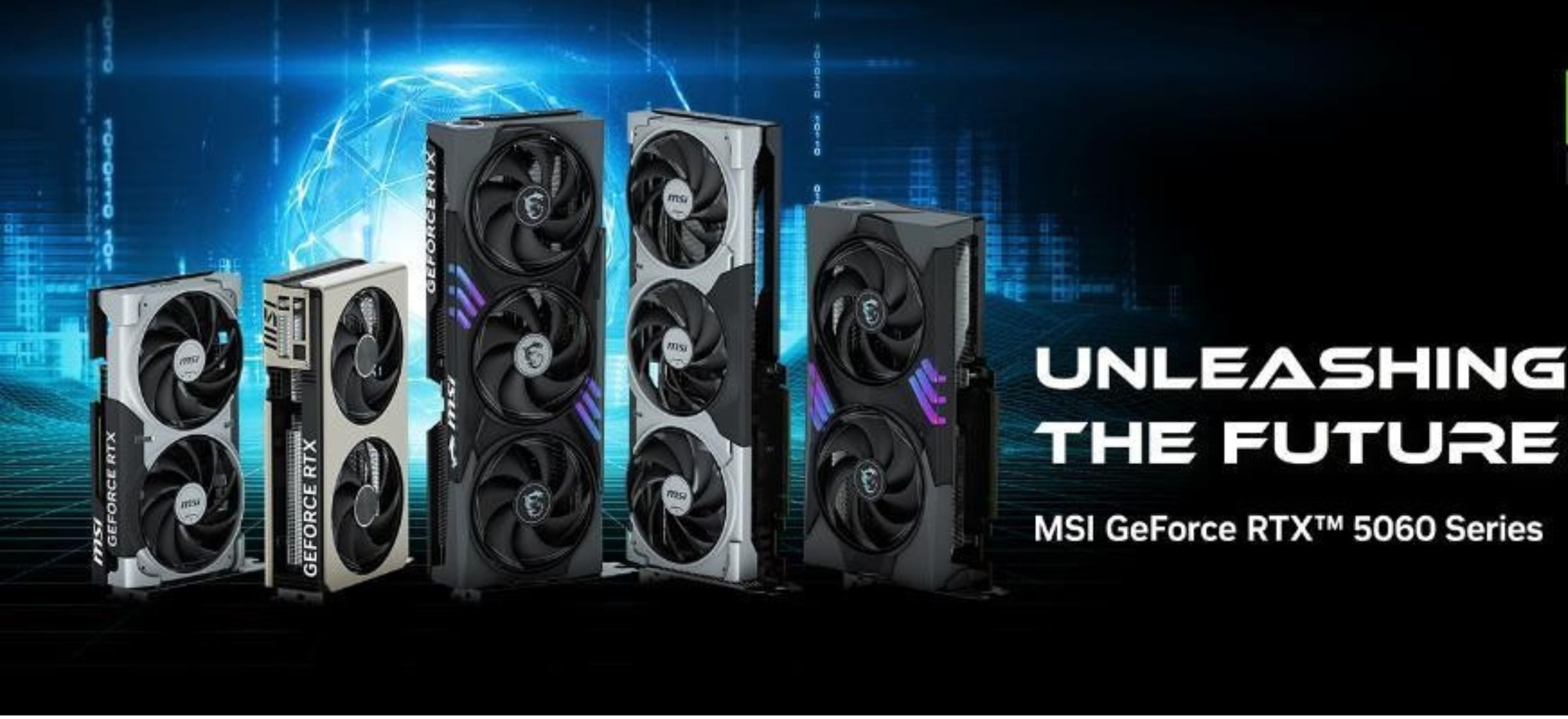 MSI pokazuje swoje karty graficzne GeForce RTX 5060. Trzy modele, które zawładną komputerami graczy