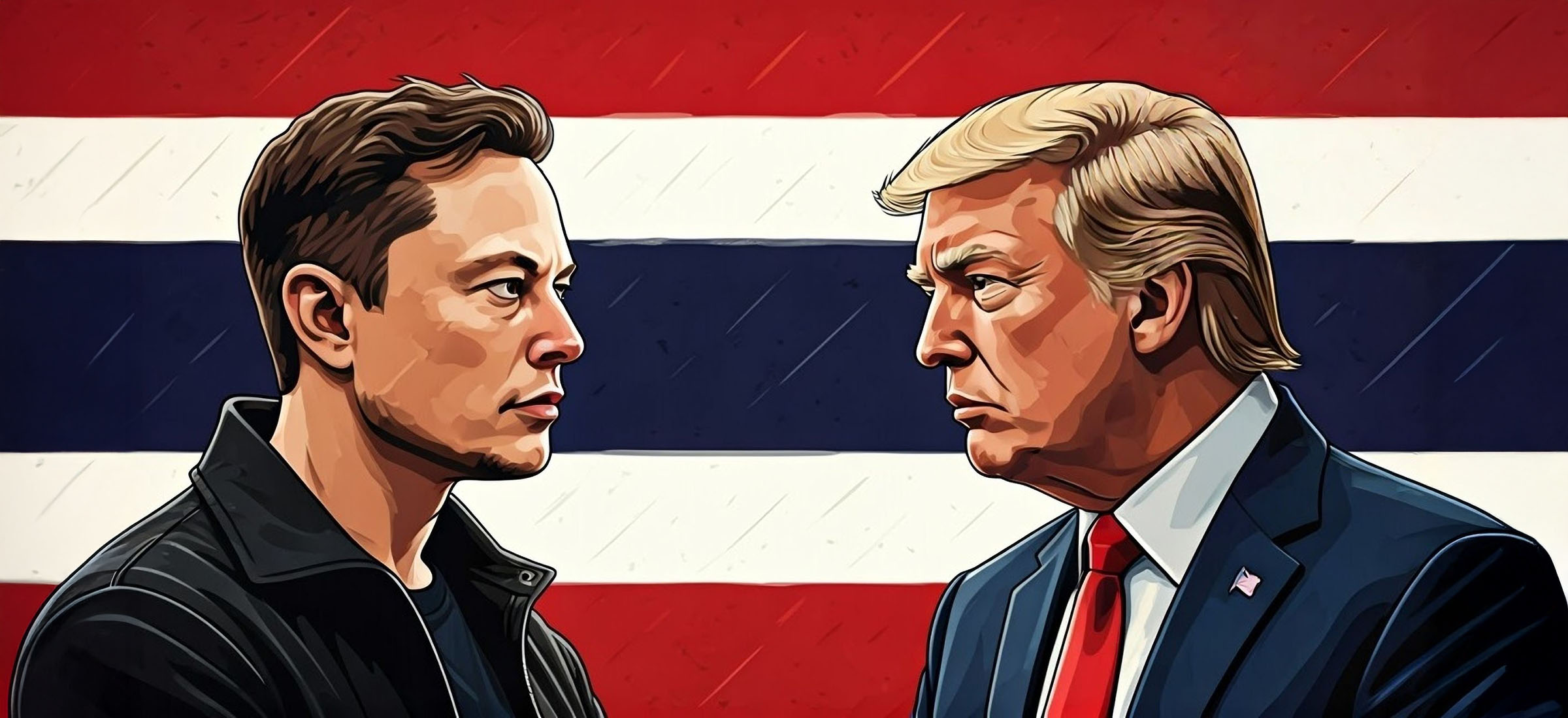 Trump wyrzuci Muska? Krok od głośnego rozwodu