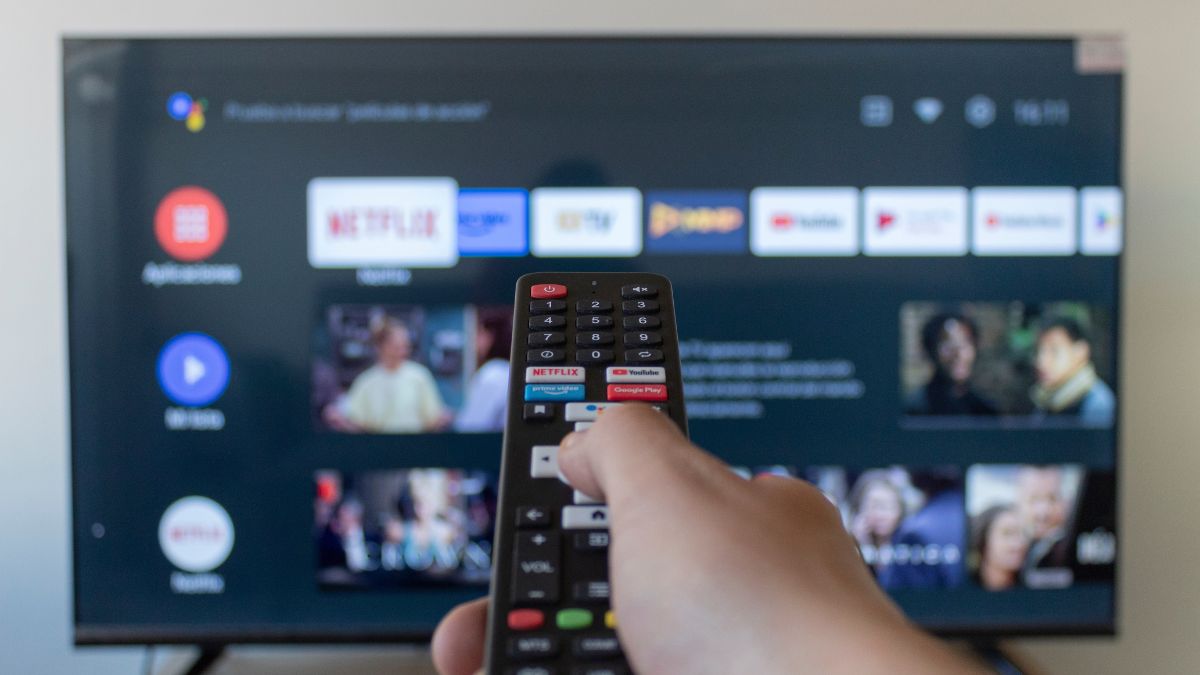 Android Google TV komunikaty