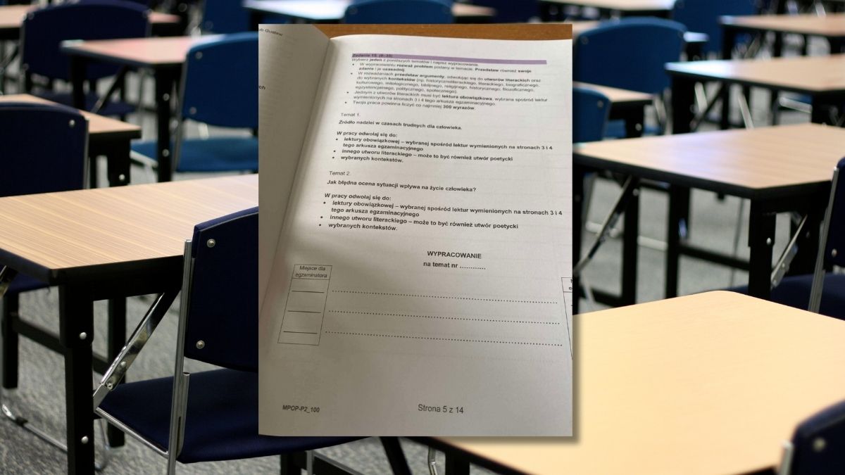 Wyciek matur 2025 potwierdzony. Szef CKE: Ktoś zrobił zdjęcia arkusza