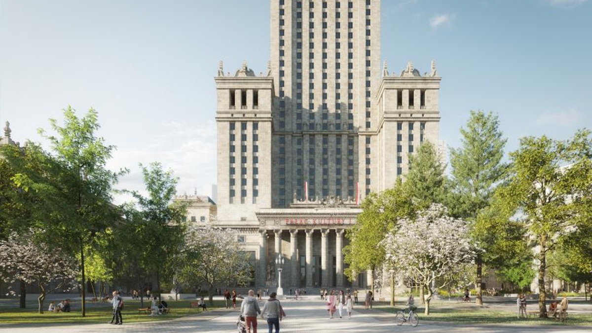 plac centralny w warszawie wizualizacja