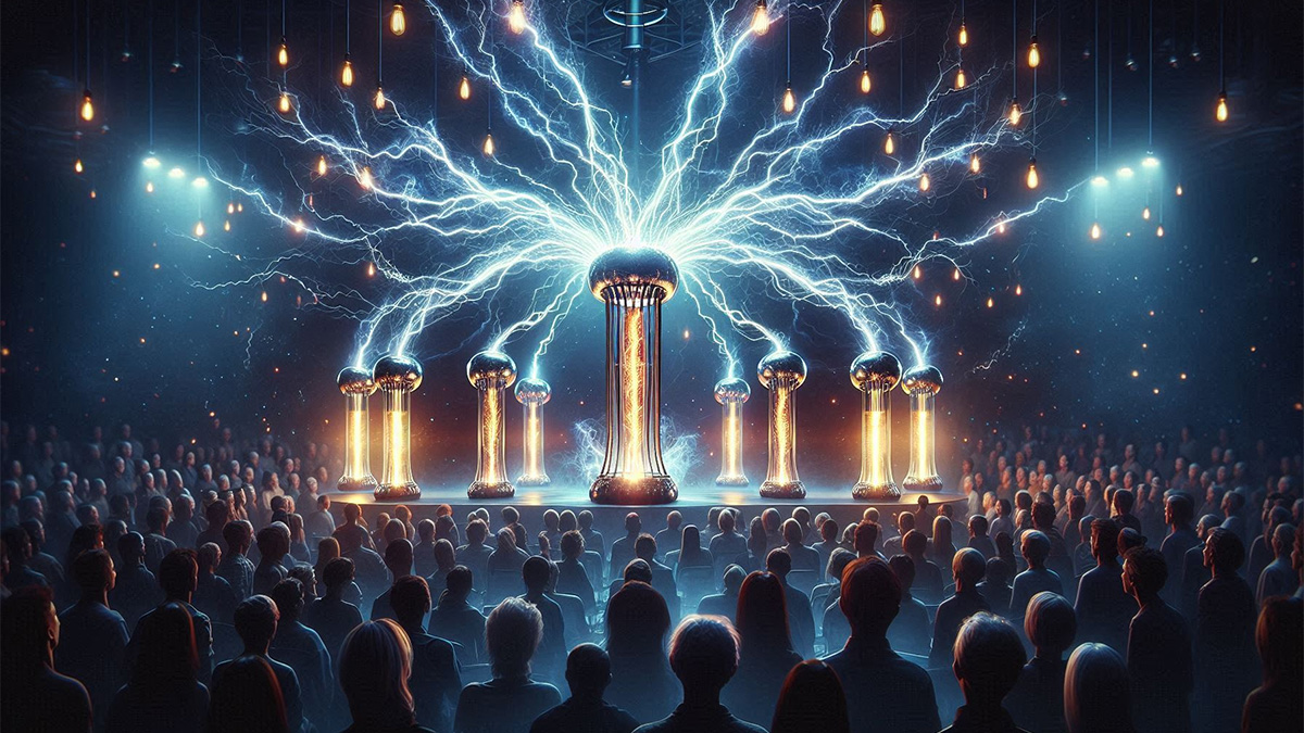 Geniusz, da Vinci przełomu wieków, wybitny wynalazca i nieposkromiony szarlatan. Tesla fascynuje do dziś
