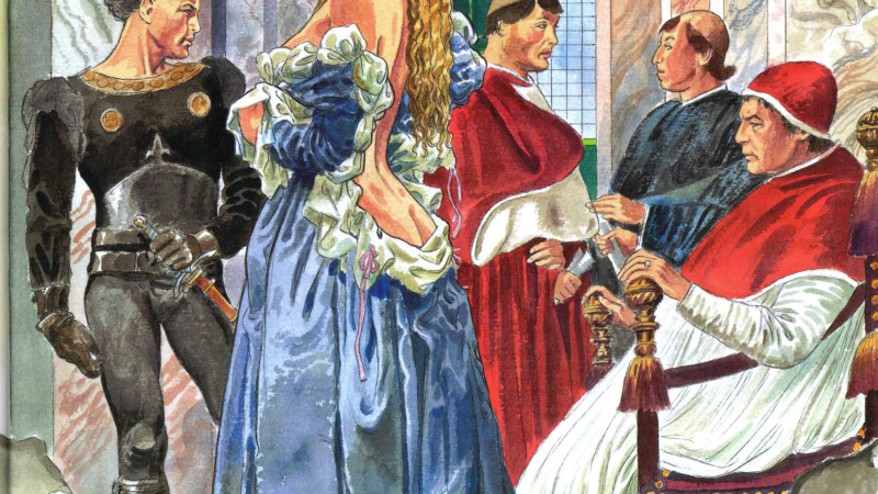 Komiks, przy którym serial o Borgiach to bajeczka dla małych dziewczynek
