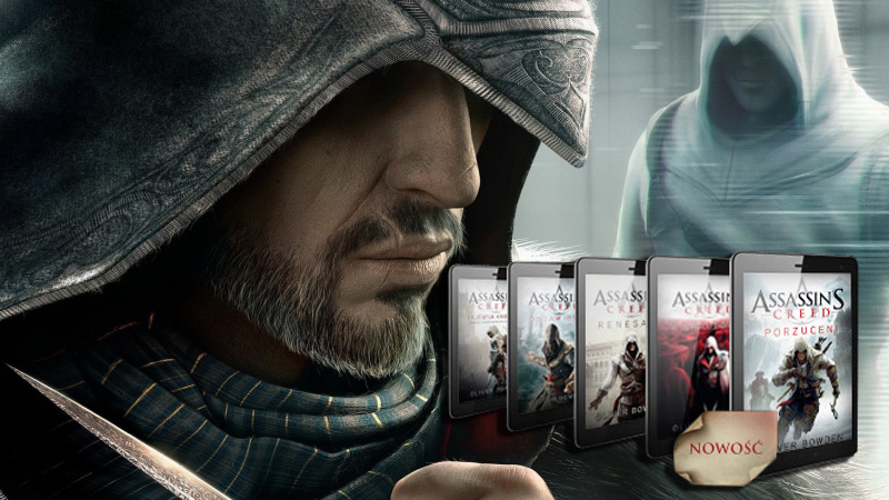 Assassin’s Creed to gra i seria książek. Jest promocja, warto czytać?