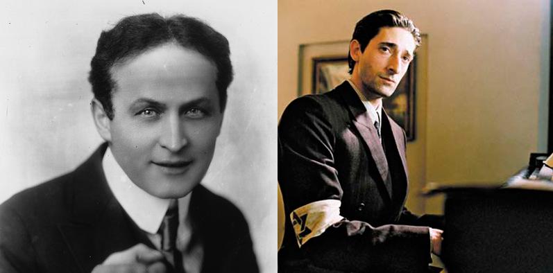 Adrien Brody jako Houdini?