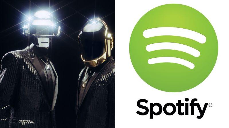 Daft Punk szaleje na Spotify po zwycięstwie na Grammy