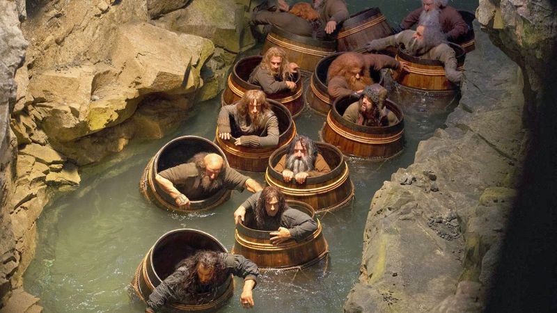Z planu: „Hobbit: Pustkowie Smauga”, reż. Peter Jackson (2013)