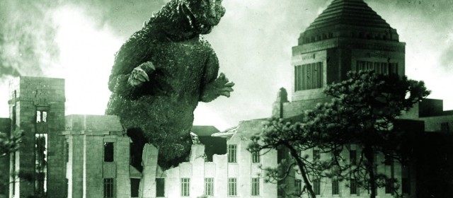 Z planu: „Godzilla: Król potworów”, reż. Ishiro Honda (1954)