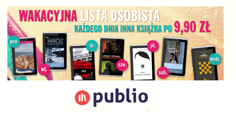 Wakacyjna Lista Osobista &#8211; Publio poleca e-booki na wakacje