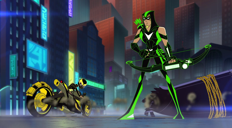 Green Arrow to nie tylko serial. Te trzy odcinki kreskówki są po prostu świetne