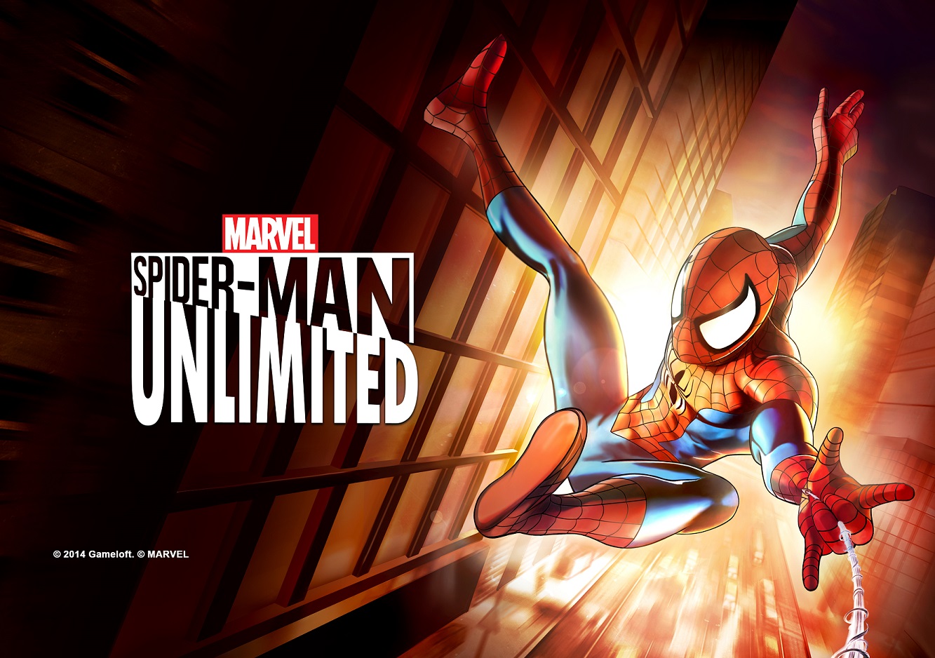 SpiderMan Unlimited to najlepszy endlessrunner na smartfona, w jaki