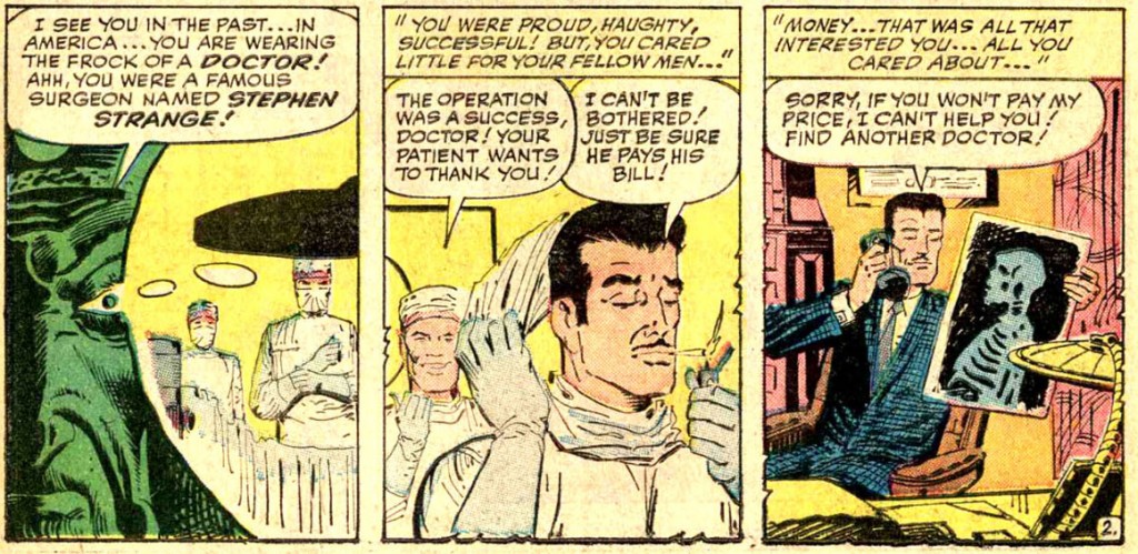 doctor strange strange tales komiks