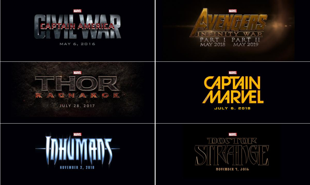 marvel filmy