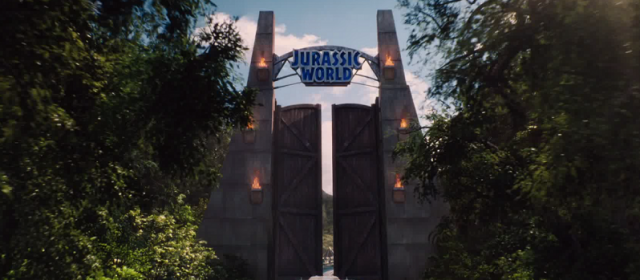 Widzieliście bramę „Jurassic World” ze zwiastuna? To tylko podpucha