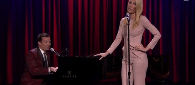 Prawdziwy Broadway u Jimmy’ego Fallona. Zobacz występ Gwyneth Paltrow
