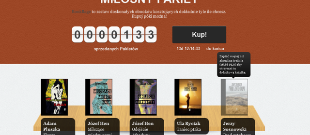 Nowy, miłosny BookRage - Sosnowski, Hen, Pluszka, Ryciak