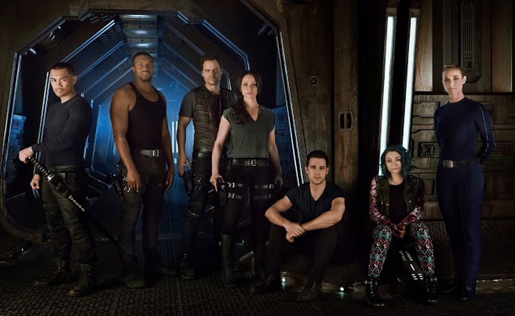 Dark Matter to typowa produkcja Syfy - niezły pomysł, ale mierne wykonanie