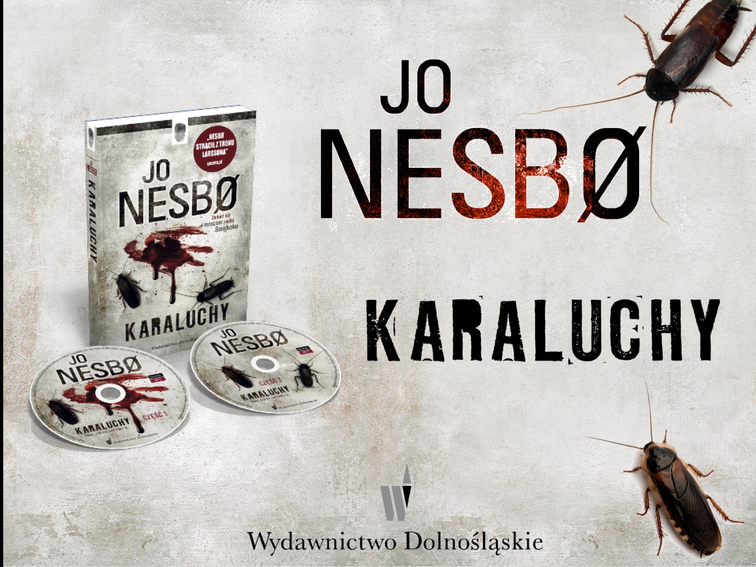 Nie lubisz do audiobooków? Przesłuchaj „Karaluchy” Jo Nesbo