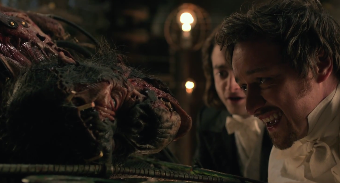 Sądząc po oficjalnym zwiastunie, Victor Frankenstein nie sprosta oczekiwaniom