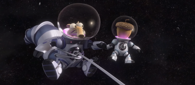 Wiewiór z Epoki Lodowcowej w kosmosie. Zobacz animację Cosmic Scrat-tastrophe