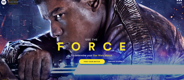 Spotify powie ci, którym bohaterem Star Wars jesteś