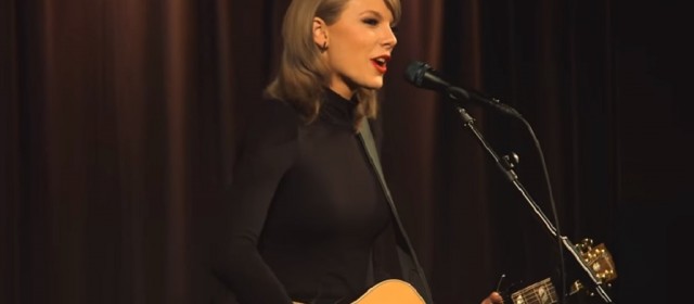 "Blank Space" Taylor Swift w wersji akustycznej? Świetny występ młodej artystki