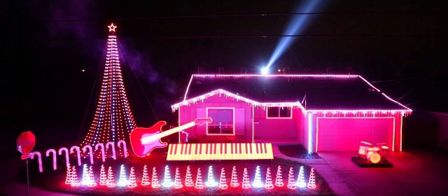 Najciekawsze muzyczne iluminacje świąteczne