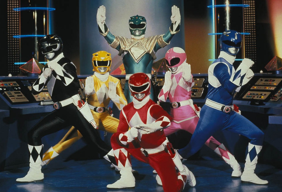 maraton Power Rangers na Twitchu
