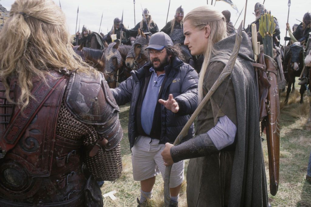 Peter Jackson na planie Władcy Pierścieni